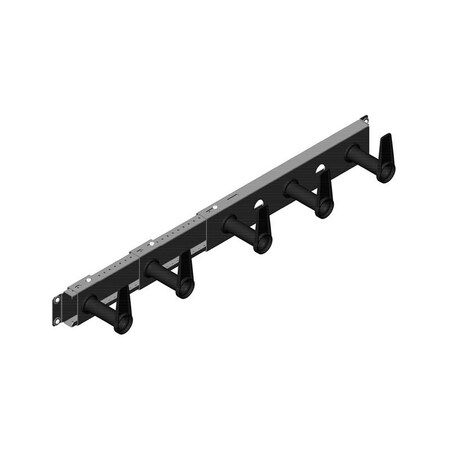Chatsworth Products Cpi TELESCOPING CABLE MANAGER, SPOOL, 31.5" WIDE, BLACK, N-SERIES TF GEN3 39377-C01